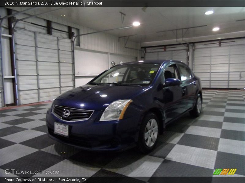 Blue Onyx Metallic / Charcoal 2010 Nissan Sentra 2.0