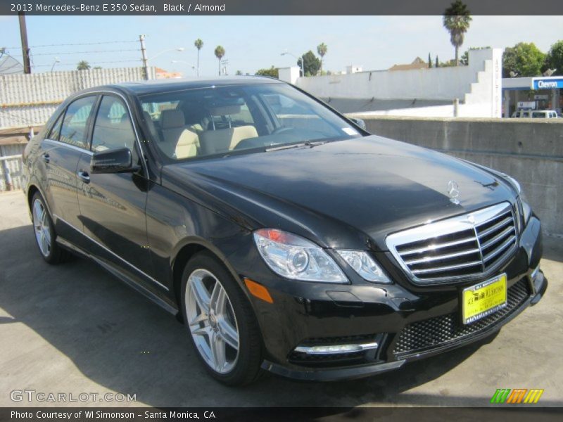 Black / Almond 2013 Mercedes-Benz E 350 Sedan