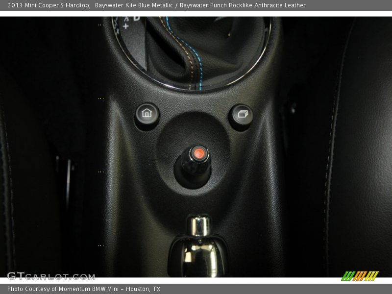 Bayswater Kite Blue Metallic / Bayswater Punch Rocklike Anthracite Leather 2013 Mini Cooper S Hardtop