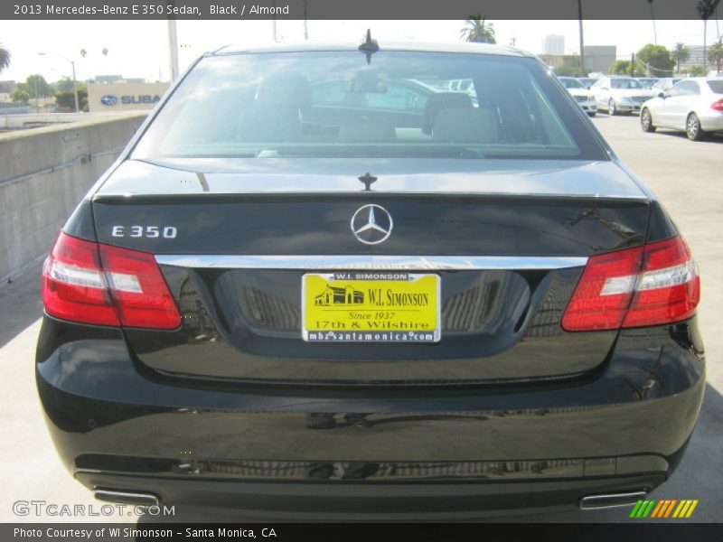 Black / Almond 2013 Mercedes-Benz E 350 Sedan