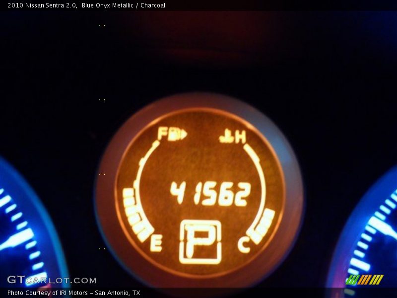 Blue Onyx Metallic / Charcoal 2010 Nissan Sentra 2.0