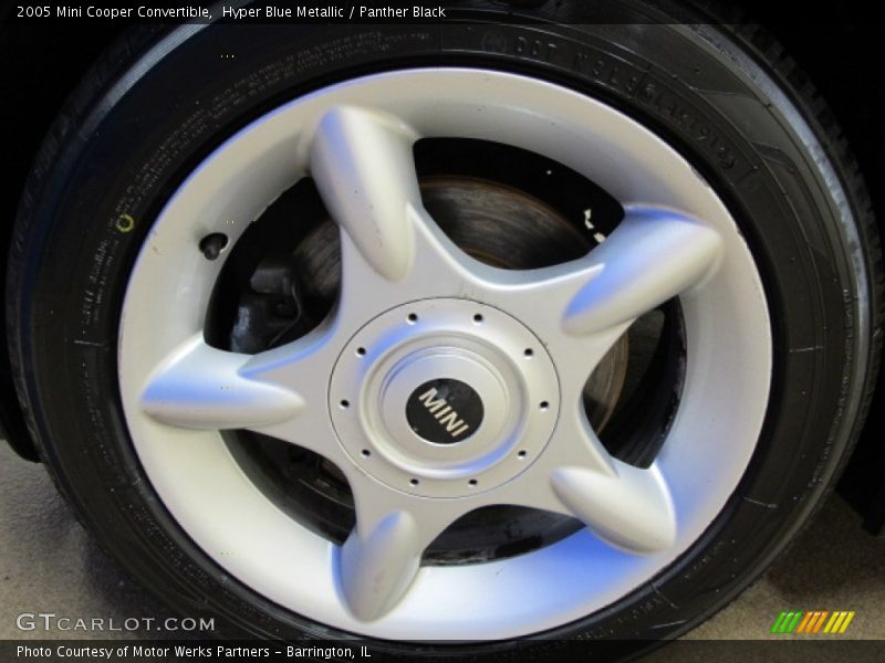 Hyper Blue Metallic / Panther Black 2005 Mini Cooper Convertible