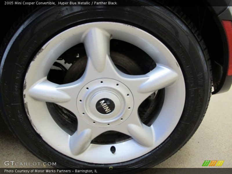 Hyper Blue Metallic / Panther Black 2005 Mini Cooper Convertible