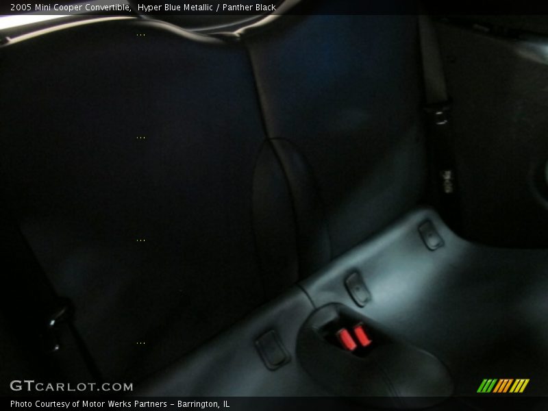 Hyper Blue Metallic / Panther Black 2005 Mini Cooper Convertible