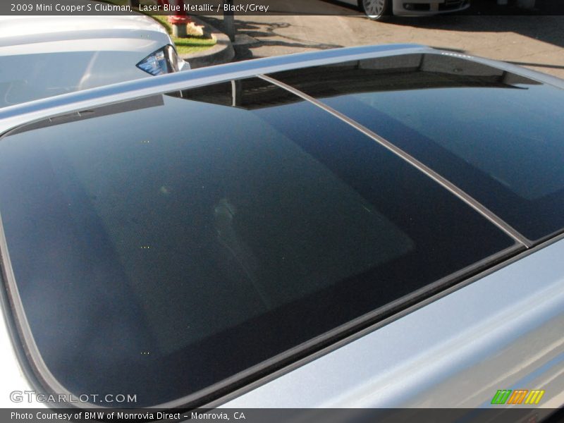 Laser Blue Metallic / Black/Grey 2009 Mini Cooper S Clubman