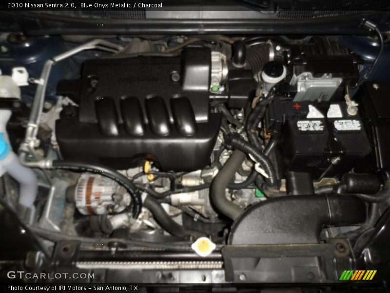Blue Onyx Metallic / Charcoal 2010 Nissan Sentra 2.0