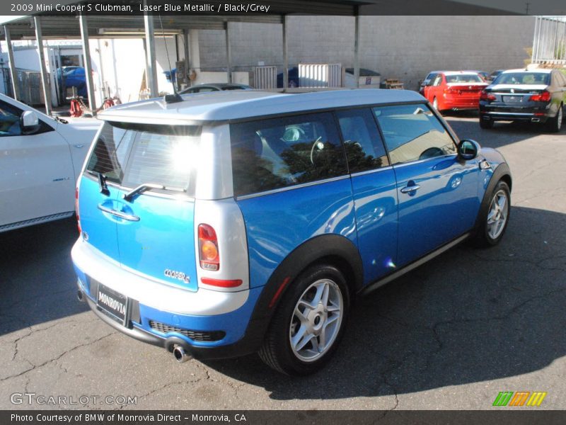 Laser Blue Metallic / Black/Grey 2009 Mini Cooper S Clubman