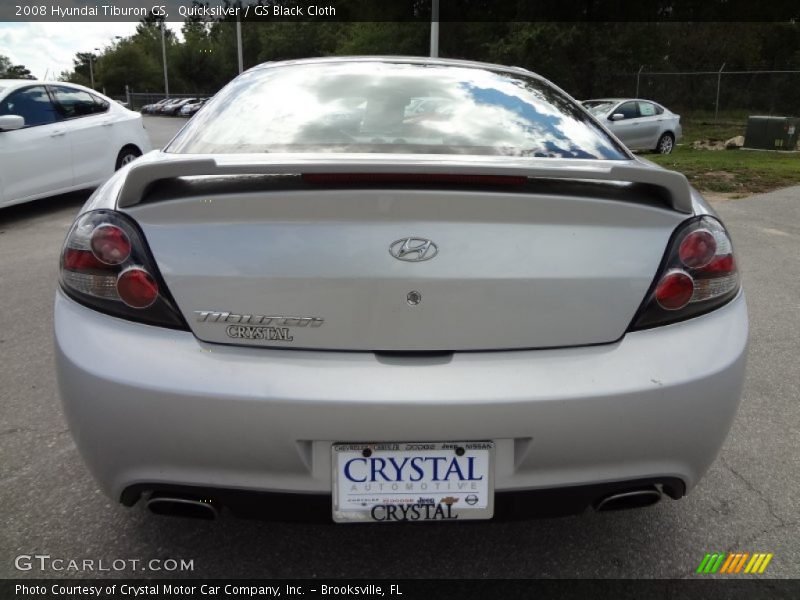 Quicksilver / GS Black Cloth 2008 Hyundai Tiburon GS