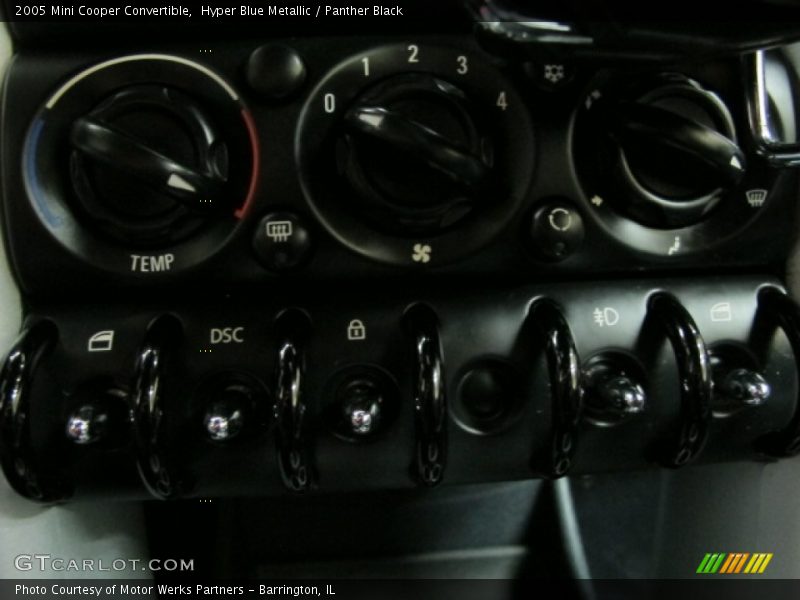 Hyper Blue Metallic / Panther Black 2005 Mini Cooper Convertible