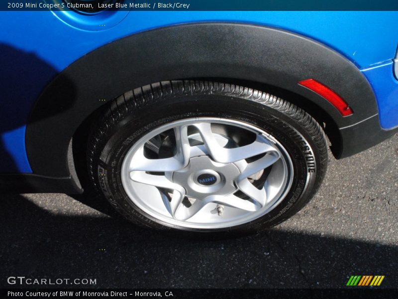 Laser Blue Metallic / Black/Grey 2009 Mini Cooper S Clubman