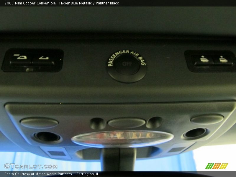 Hyper Blue Metallic / Panther Black 2005 Mini Cooper Convertible