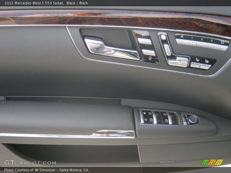 Black / Black 2013 Mercedes-Benz S 550 Sedan
