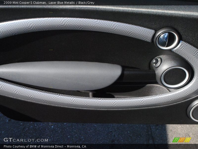 Laser Blue Metallic / Black/Grey 2009 Mini Cooper S Clubman