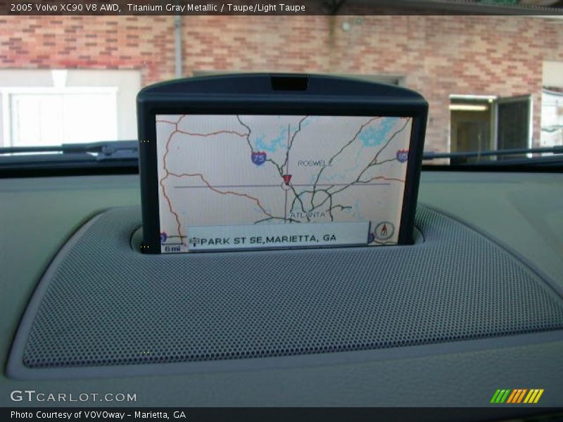 Titanium Gray Metallic / Taupe/Light Taupe 2005 Volvo XC90 V8 AWD