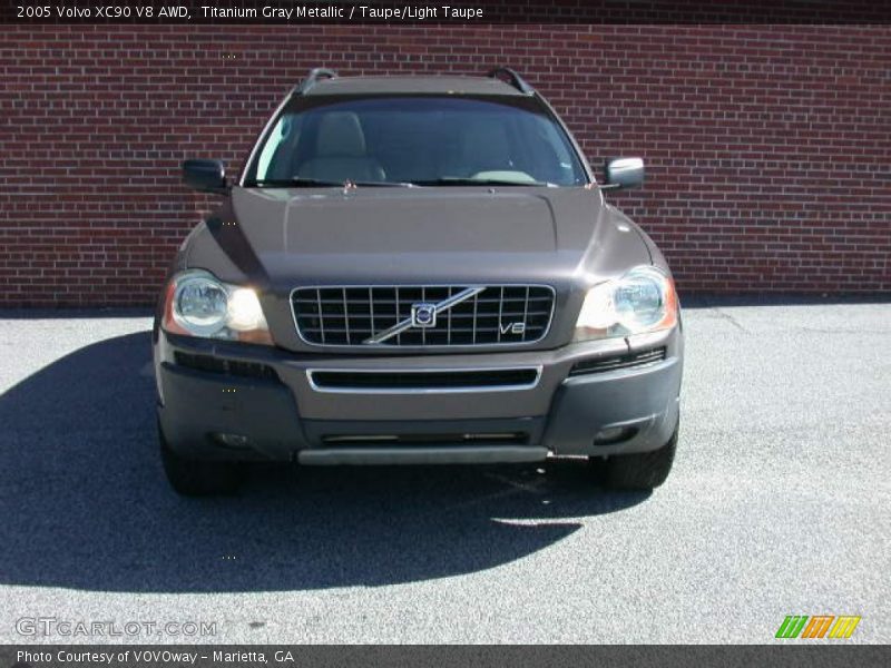 Titanium Gray Metallic / Taupe/Light Taupe 2005 Volvo XC90 V8 AWD