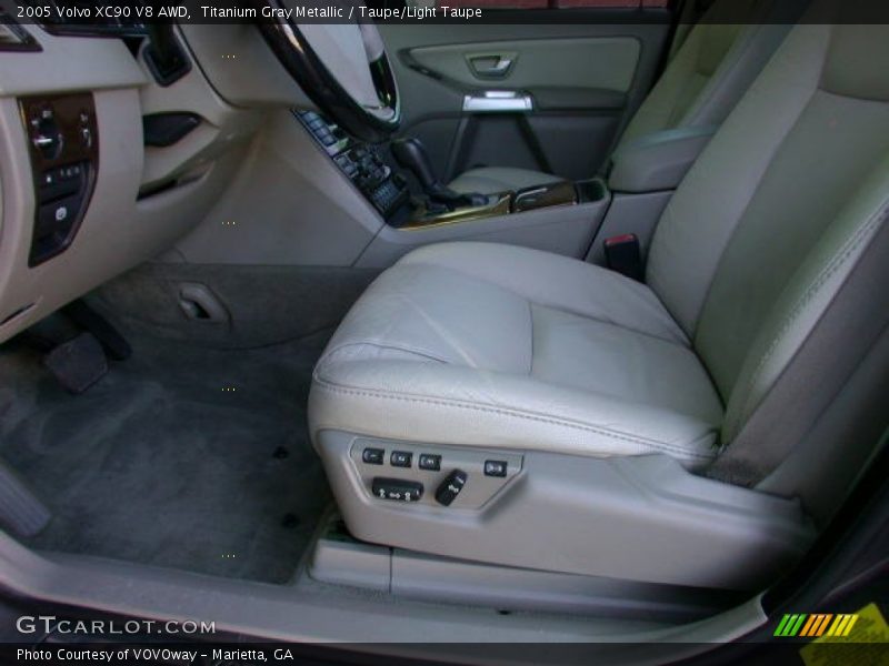 Titanium Gray Metallic / Taupe/Light Taupe 2005 Volvo XC90 V8 AWD