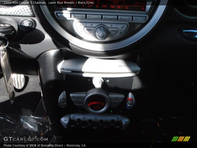 Laser Blue Metallic / Black/Grey 2009 Mini Cooper S Clubman