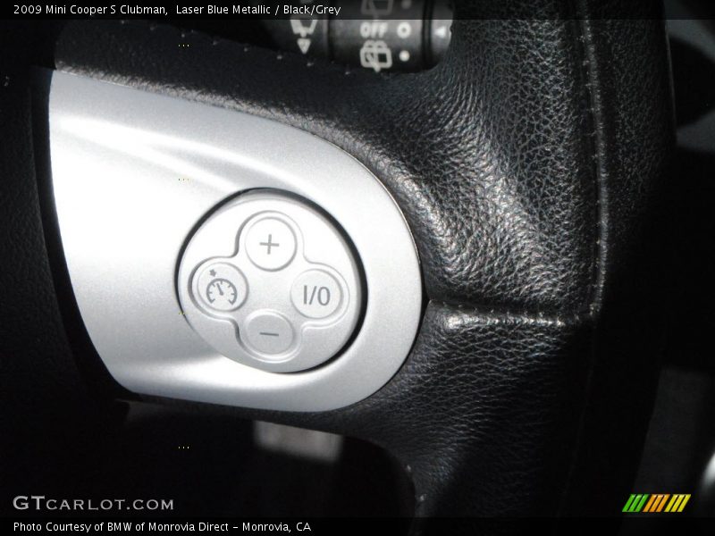 Laser Blue Metallic / Black/Grey 2009 Mini Cooper S Clubman
