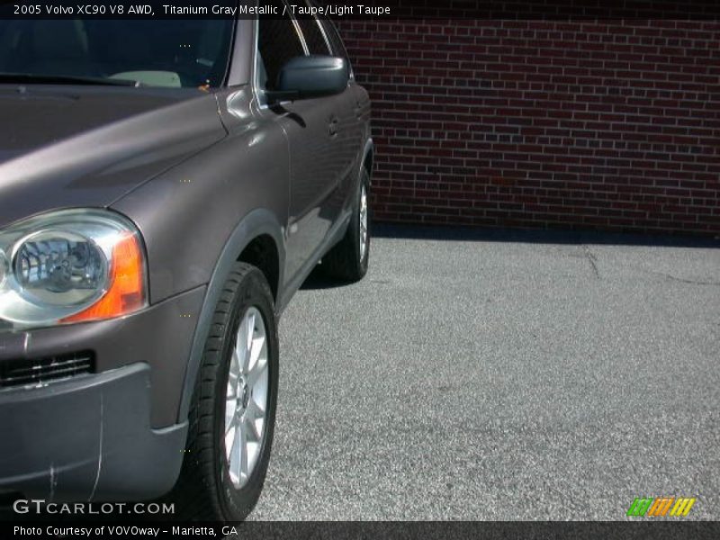 Titanium Gray Metallic / Taupe/Light Taupe 2005 Volvo XC90 V8 AWD