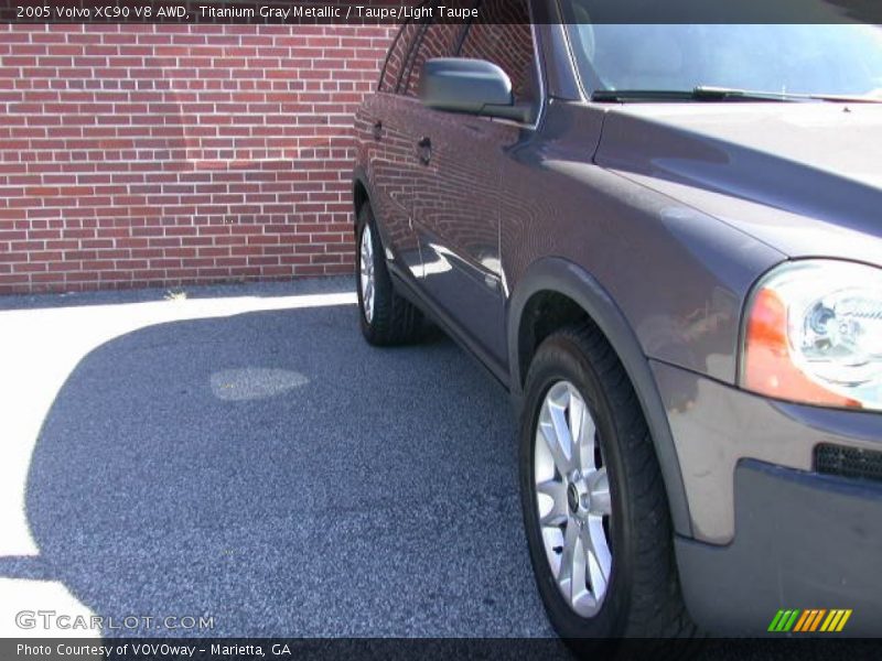 Titanium Gray Metallic / Taupe/Light Taupe 2005 Volvo XC90 V8 AWD