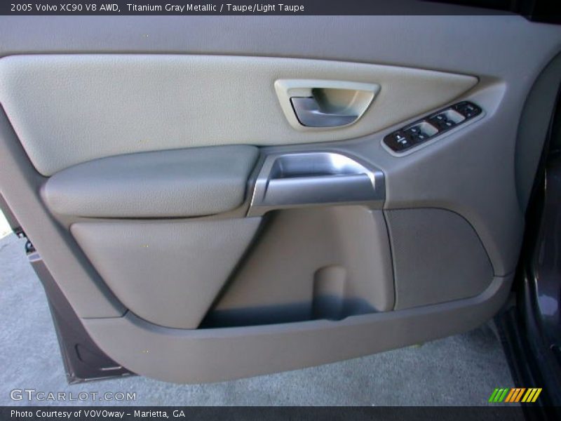 Titanium Gray Metallic / Taupe/Light Taupe 2005 Volvo XC90 V8 AWD