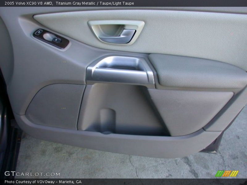 Titanium Gray Metallic / Taupe/Light Taupe 2005 Volvo XC90 V8 AWD