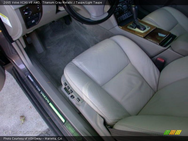 Titanium Gray Metallic / Taupe/Light Taupe 2005 Volvo XC90 V8 AWD