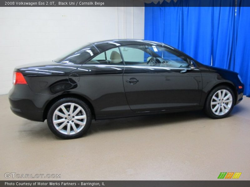 Black Uni / Cornsilk Beige 2008 Volkswagen Eos 2.0T