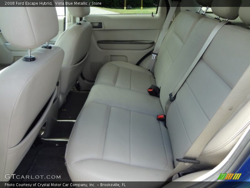 Vista Blue Metallic / Stone 2008 Ford Escape Hybrid