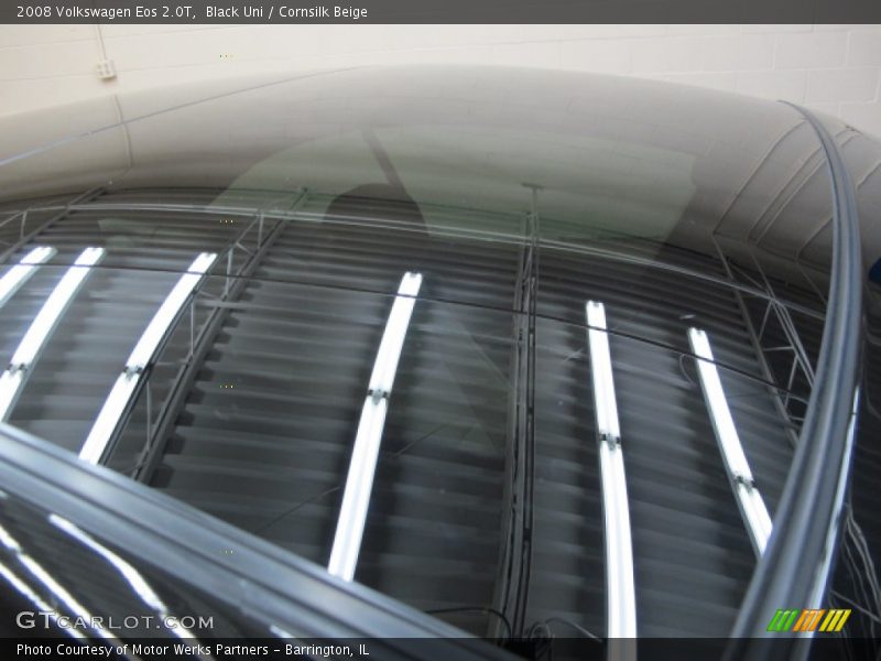 Black Uni / Cornsilk Beige 2008 Volkswagen Eos 2.0T