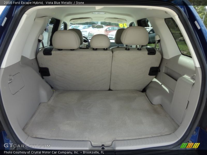 Vista Blue Metallic / Stone 2008 Ford Escape Hybrid