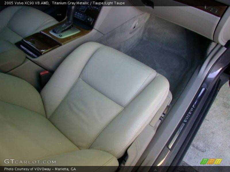 Titanium Gray Metallic / Taupe/Light Taupe 2005 Volvo XC90 V8 AWD