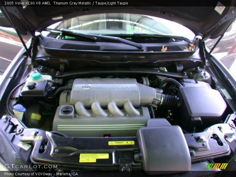 Titanium Gray Metallic / Taupe/Light Taupe 2005 Volvo XC90 V8 AWD