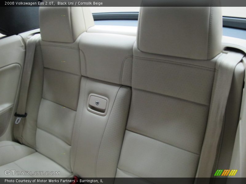 Black Uni / Cornsilk Beige 2008 Volkswagen Eos 2.0T