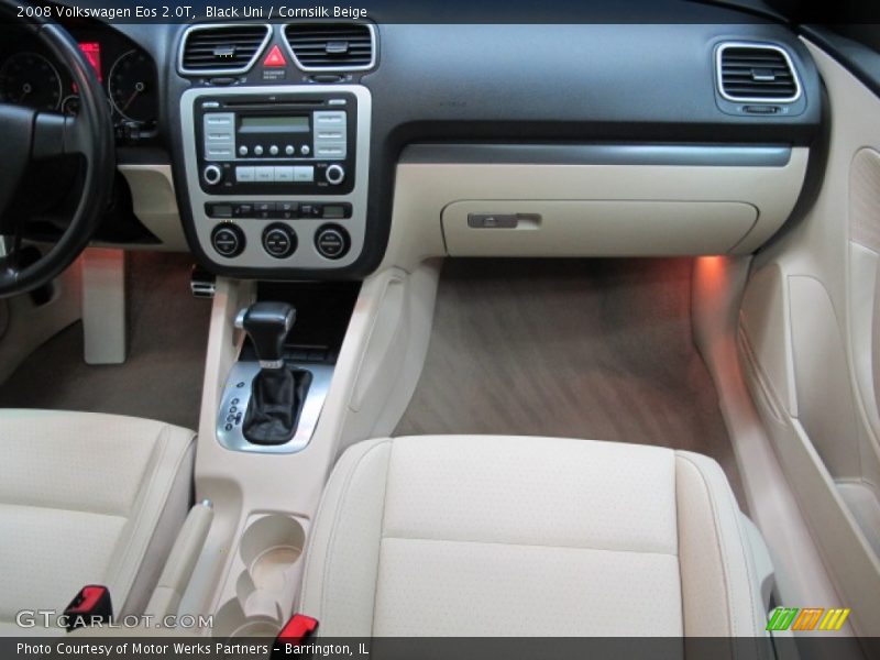 Black Uni / Cornsilk Beige 2008 Volkswagen Eos 2.0T