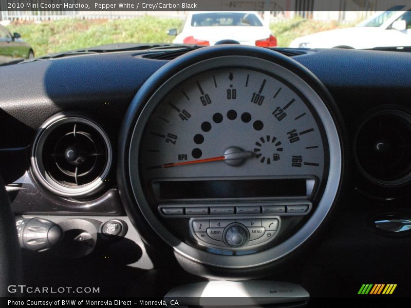 Pepper White / Grey/Carbon Black 2010 Mini Cooper Hardtop