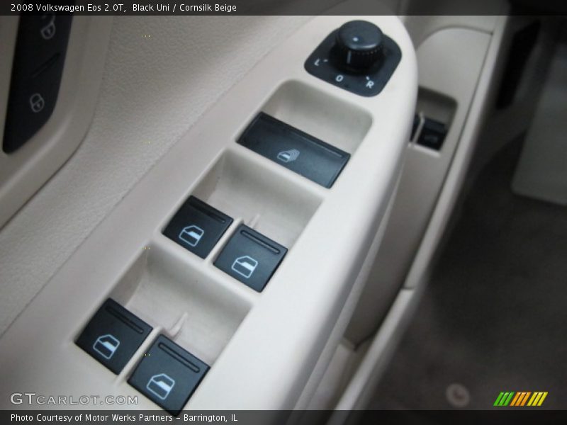 Black Uni / Cornsilk Beige 2008 Volkswagen Eos 2.0T