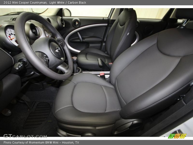 Light White / Carbon Black 2012 Mini Cooper Countryman
