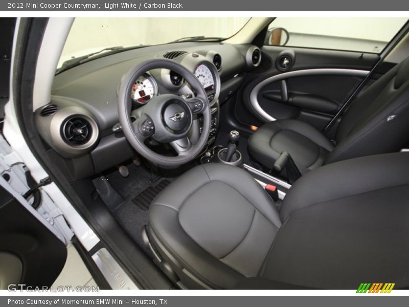 Light White / Carbon Black 2012 Mini Cooper Countryman