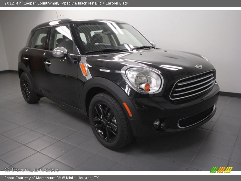 Absolute Black Metallic / Carbon Black 2012 Mini Cooper Countryman