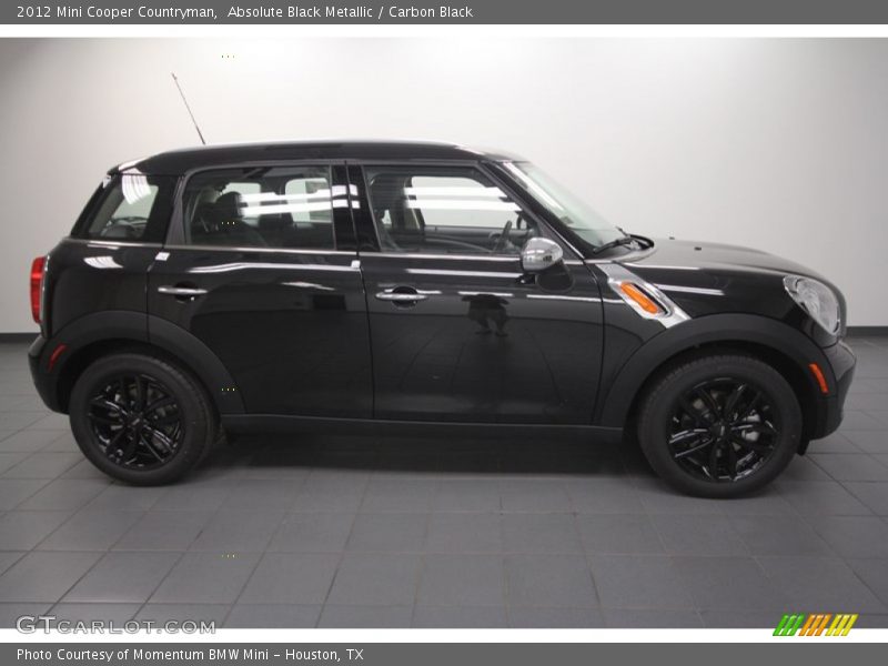Absolute Black Metallic / Carbon Black 2012 Mini Cooper Countryman