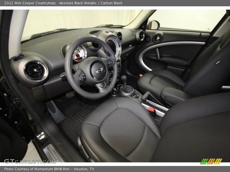 Absolute Black Metallic / Carbon Black 2012 Mini Cooper Countryman