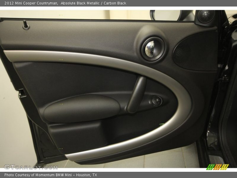 Absolute Black Metallic / Carbon Black 2012 Mini Cooper Countryman