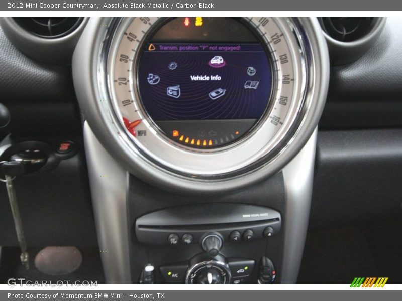 Absolute Black Metallic / Carbon Black 2012 Mini Cooper Countryman