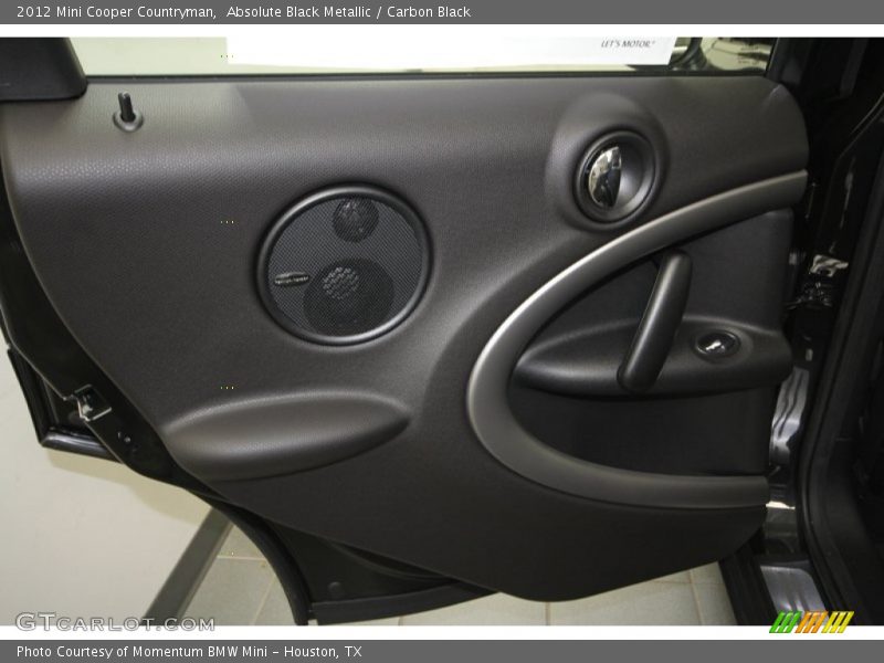 Absolute Black Metallic / Carbon Black 2012 Mini Cooper Countryman