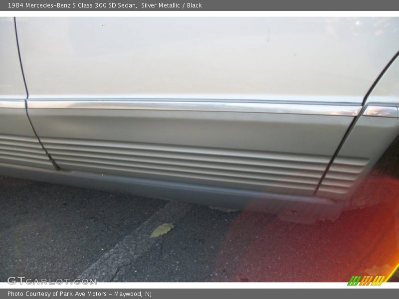 Silver Metallic / Black 1984 Mercedes-Benz S Class 300 SD Sedan