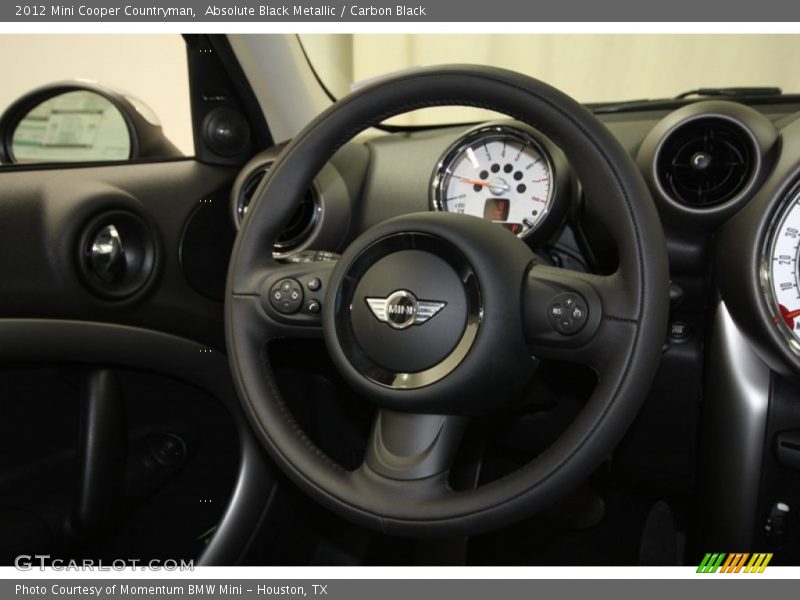 Absolute Black Metallic / Carbon Black 2012 Mini Cooper Countryman