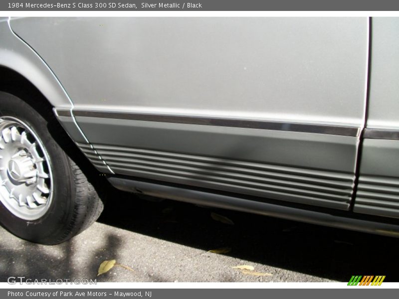 Silver Metallic / Black 1984 Mercedes-Benz S Class 300 SD Sedan