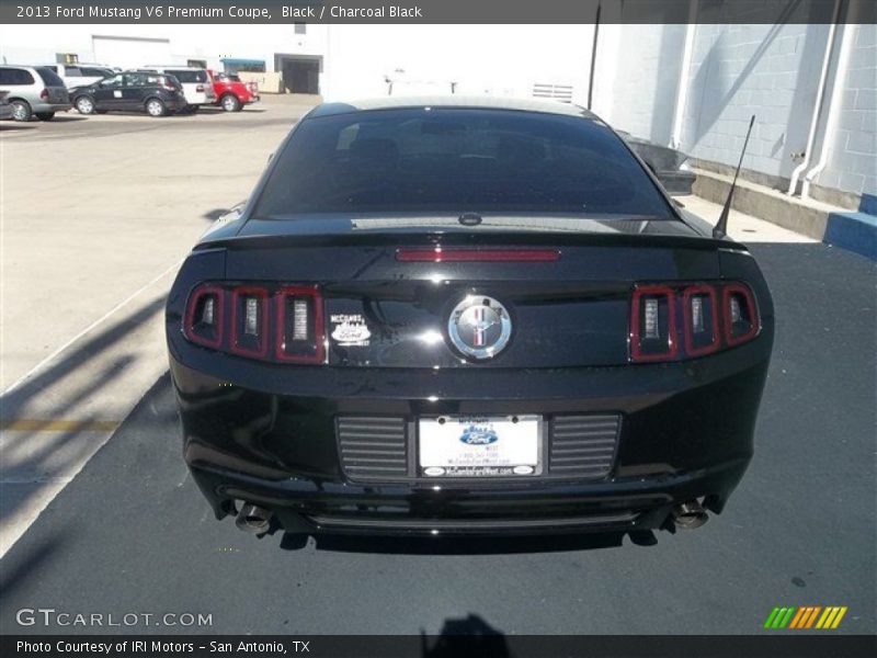 Black / Charcoal Black 2013 Ford Mustang V6 Premium Coupe