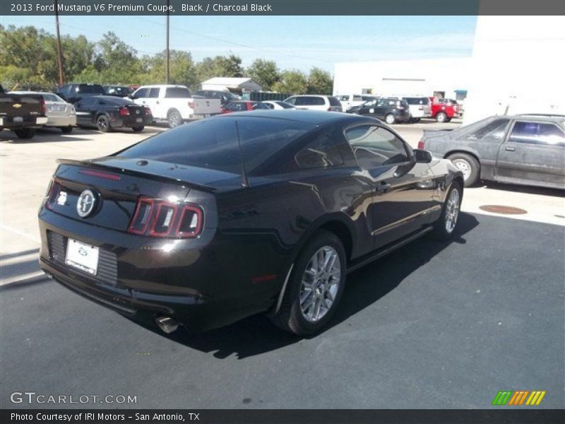 Black / Charcoal Black 2013 Ford Mustang V6 Premium Coupe